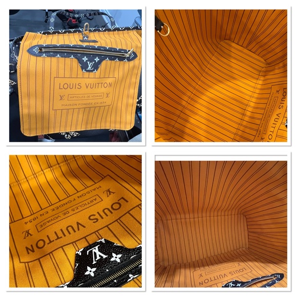 🎉 Authentic Louis Vuitton Monogram Giant Jungle Neverfull MM(No Pouch) - Picture 8 of 16